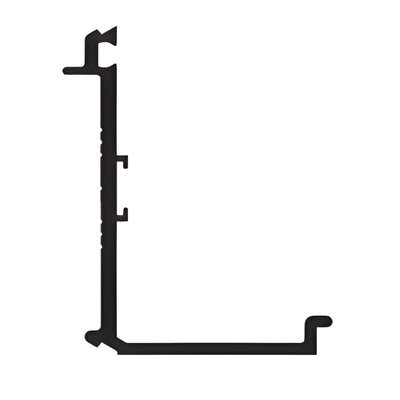 CRL-U.S. Aluminum Perimeter Pressure Bar 24'-2" Mill, Extended Legs