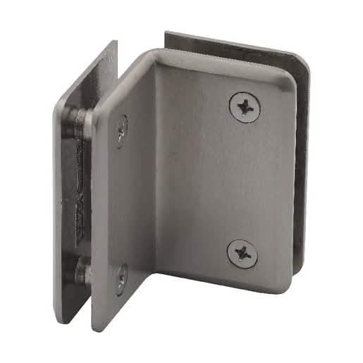 CRL Brushed Nickel Glass-to-Glass Bracket - Pinnacle & Prima Series, Elegant Design