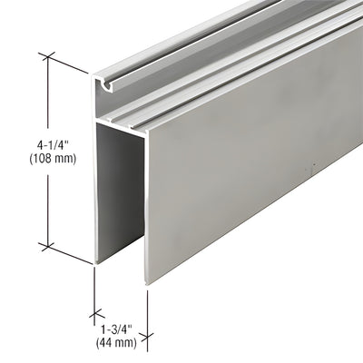 CRL-U.S. Aluminum Door Sill, Clear Anodized - 21 ft 2 in
