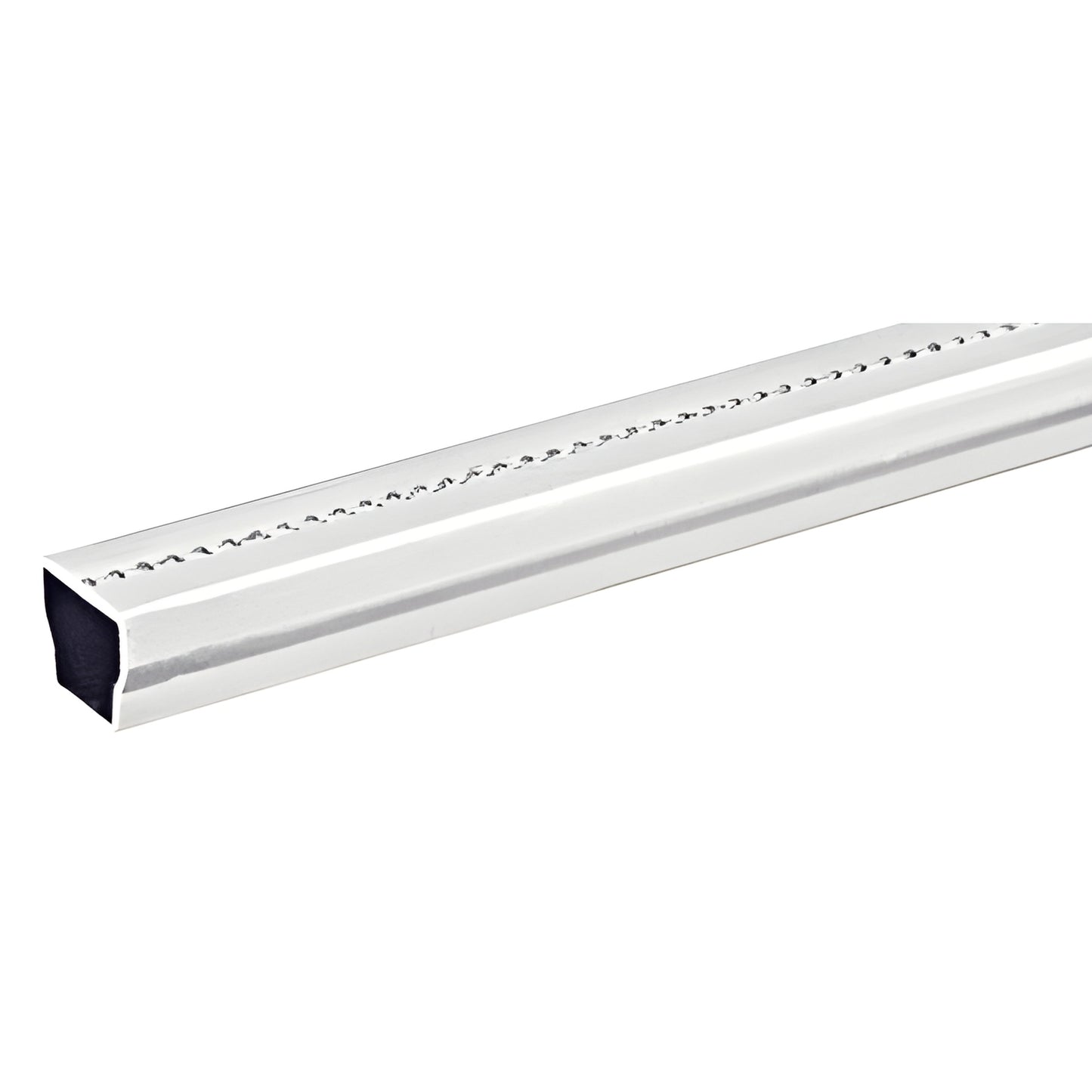 Clear anodized single-seal insulating glass spacer, 152 mm length, 3/8 in width - SKU 3937