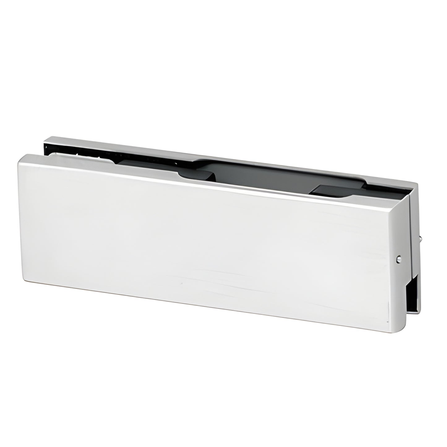 CRL brushed stainless steel replacement cover plate set for PH10/PH11/PH20/PH21 patch fittings, SKU 1NT101BS