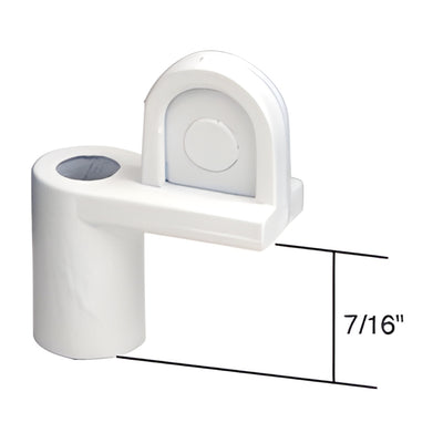 CRL White 7/16 in Diecast Window Screen Clips - Carded