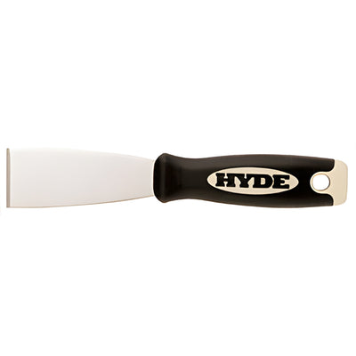 CRL Hyde 1-1/2 in Stiff Putty Knife, Metal Scraper