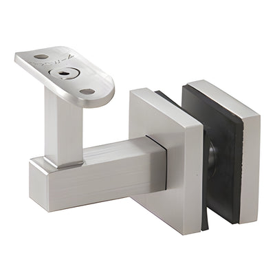 CRL Shore Brushed Stainless Steel Handrail Bracket for Glass Railing