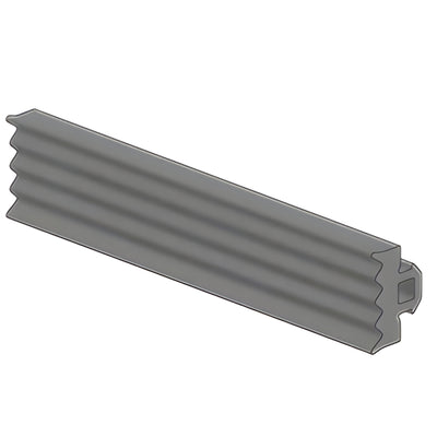 Fallbrook XL Gray Glazing Gasket 1" Window Glass Seal 164' Roll