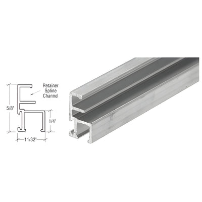CRL Mill Finish Triple Track Sliding Screen Door Frame Top & Side