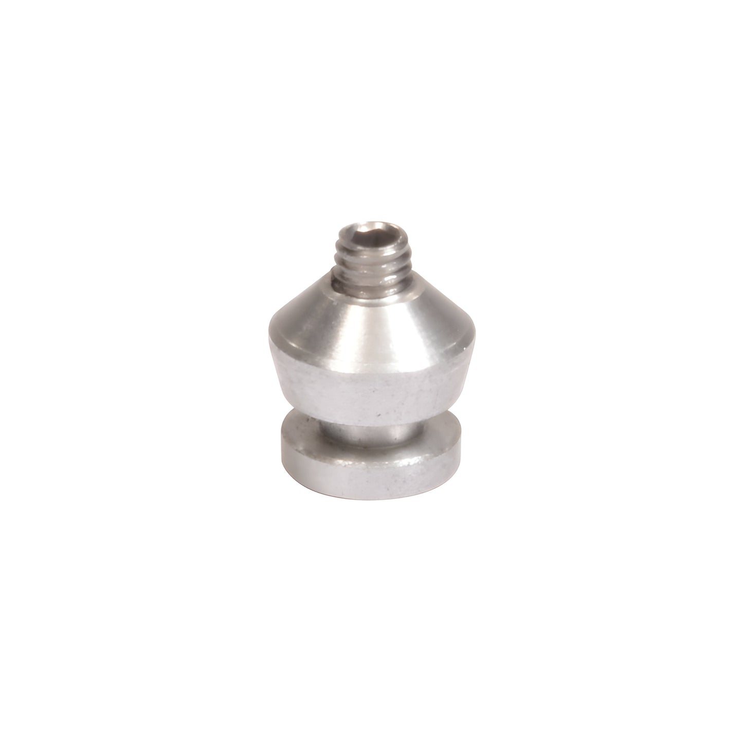 FXNYK silver aluminum clamping head for Fallbrook XL NY, threaded top, mullion mounting, replacement hardware.