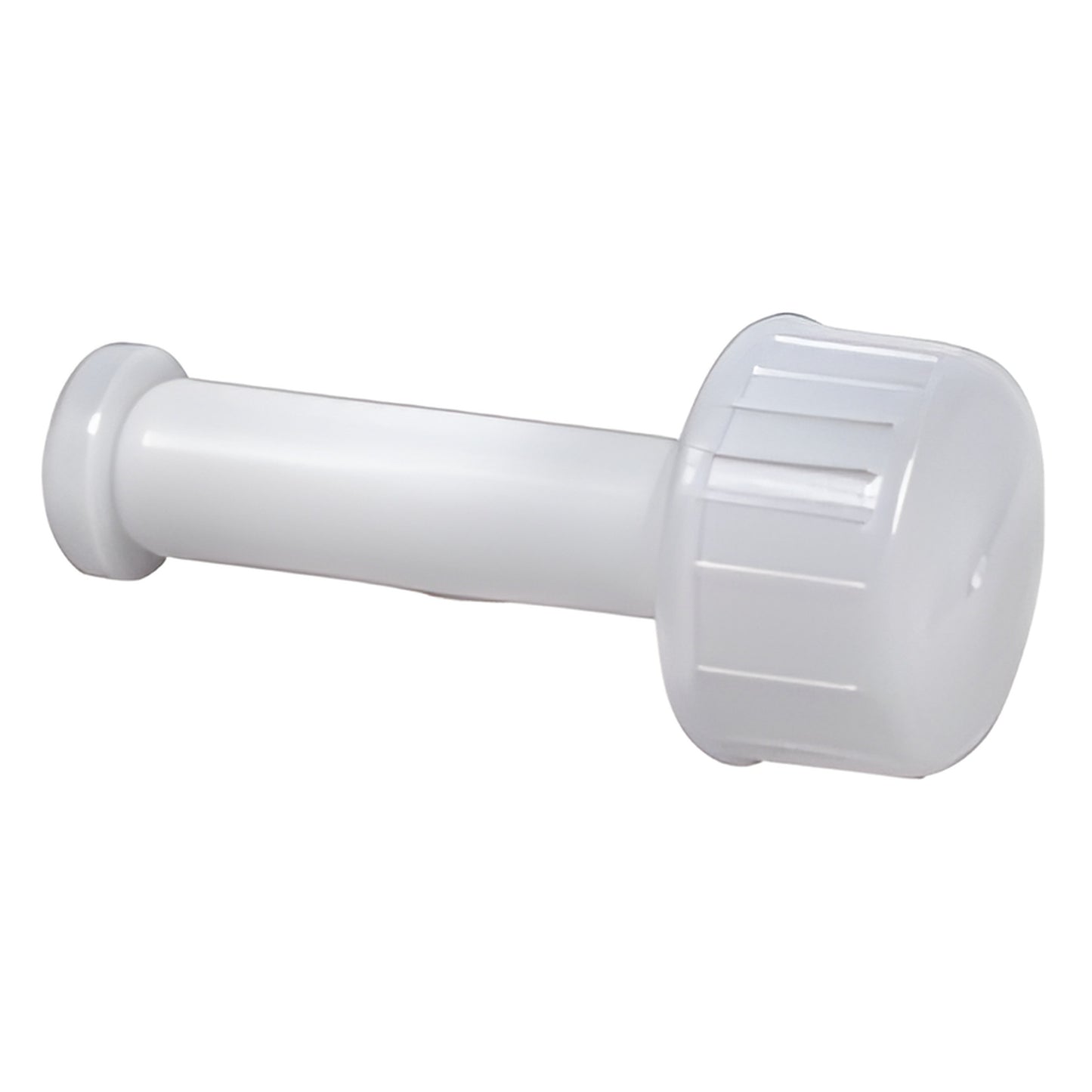 White plastic 3-inch mini stretch film core/handle (CRL SL256) for self-cling protective bundling