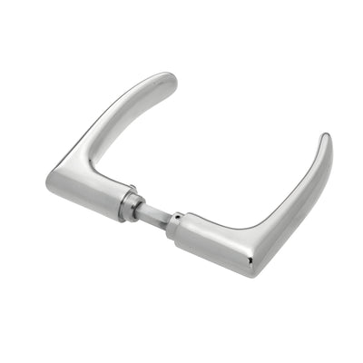 CRL PTH Series Polished Stainless Sculptured Door Lever Handles