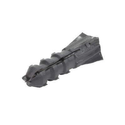 CRL 1/4" Plastic Screw Anchor Without Shoulder - 100 Each