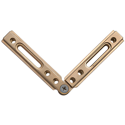CRL Brass Adjustable Corner Bracket for Deluxe Header Kit