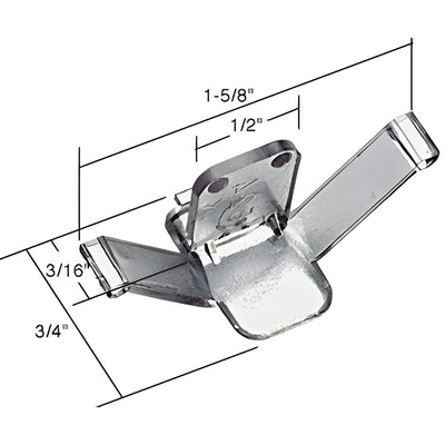 CRL 524 Window Screen Retainer Clip - Replacement Screen Clip