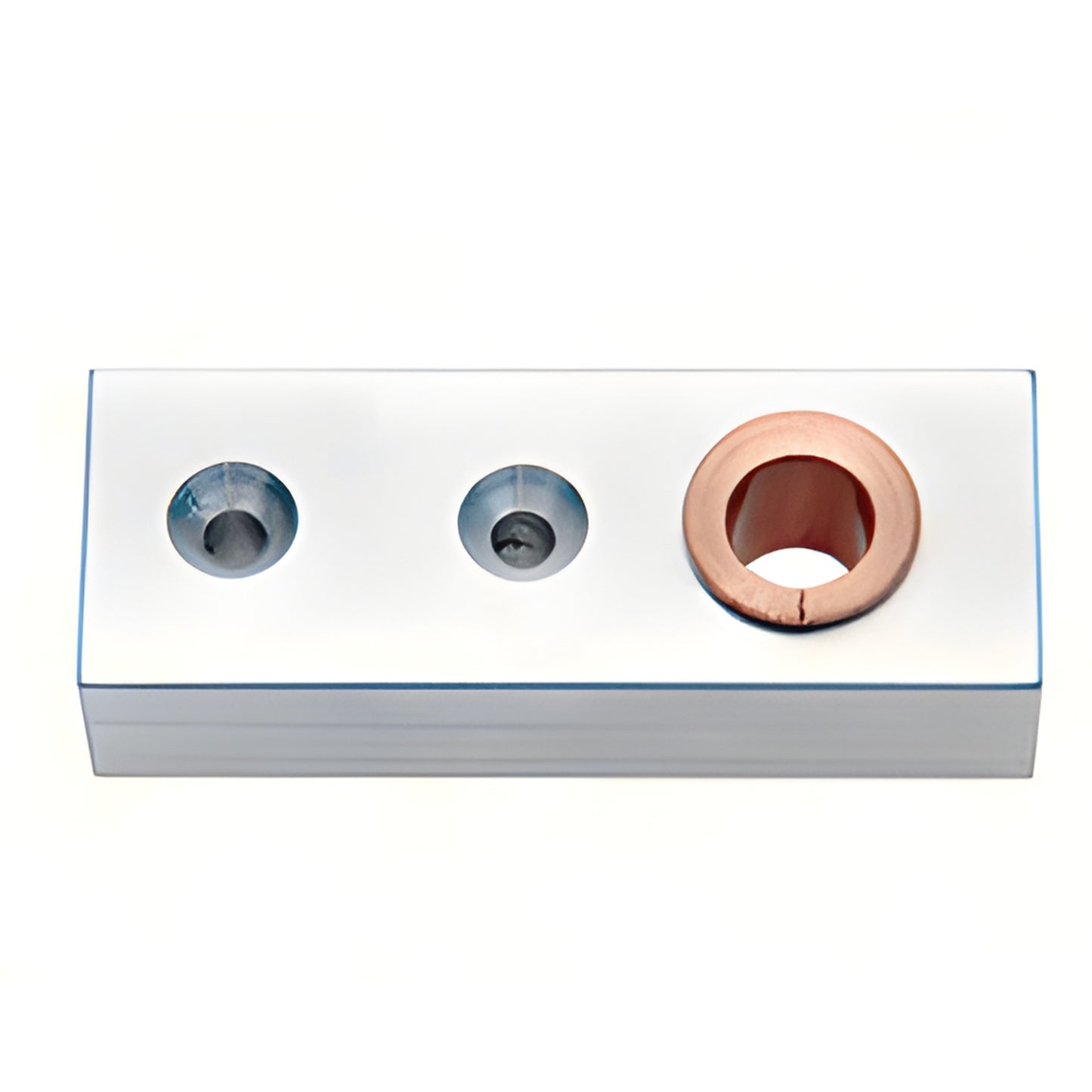 CRL9060TDF heavy-duty top door rail pivot arm with 19/32" (15 mm) pivot bushing for center-hung glass doors