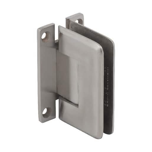 CRL 316 Brushed Stainless Steel Wall Mount 'H' Back Plate Hinge - Durable & Stylish