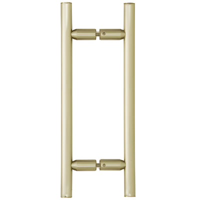 CRL Brushed Bronze 8" Ladder Style Back-to-Back Pull Handles