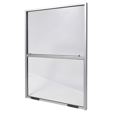 CRL 24x36 Satin Anodized Vertical Sliding Service Window, 1/4in Tempered
