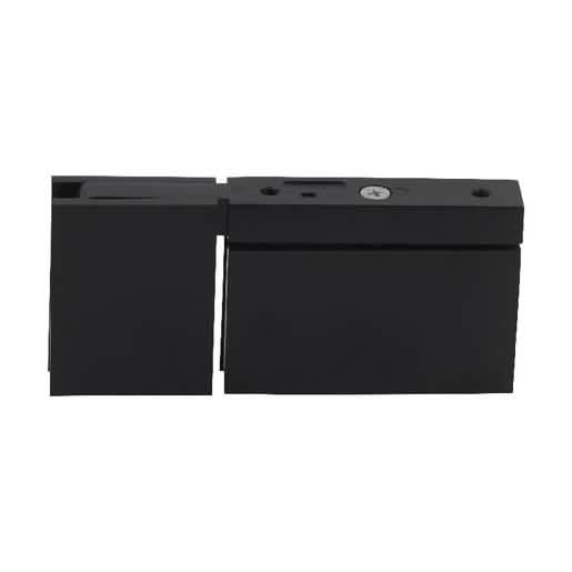 Oil Rubbed Bronze Cardiff Pivot Hinge with U-Clamp for Glass Doors - Sleek and Durable
