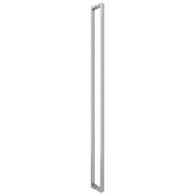 CRL Brushed Stainless Steel 60" Hollow Premium Handle U-Style