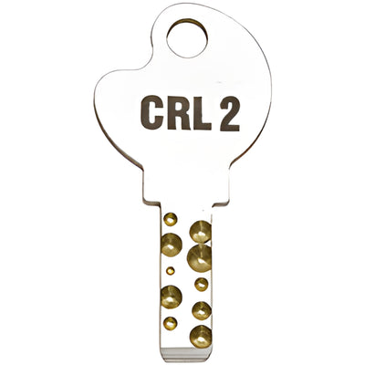 CRL #2 Replacement Key for 03P Series Slip-On Plunger Locks