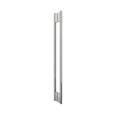 CRL Brushed Stainless Steel 48" Hollow Premium Handle C-Style