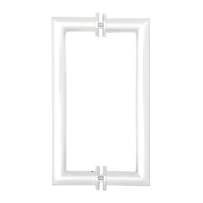 CRL 24 in Polished Stainless Steel Mitered Corner Glass Door Pull
