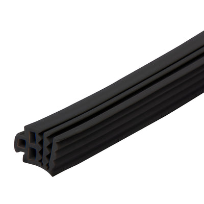 Fallbrook Black Window Glazing Gasket 164 ft Roll - Replacement Seal