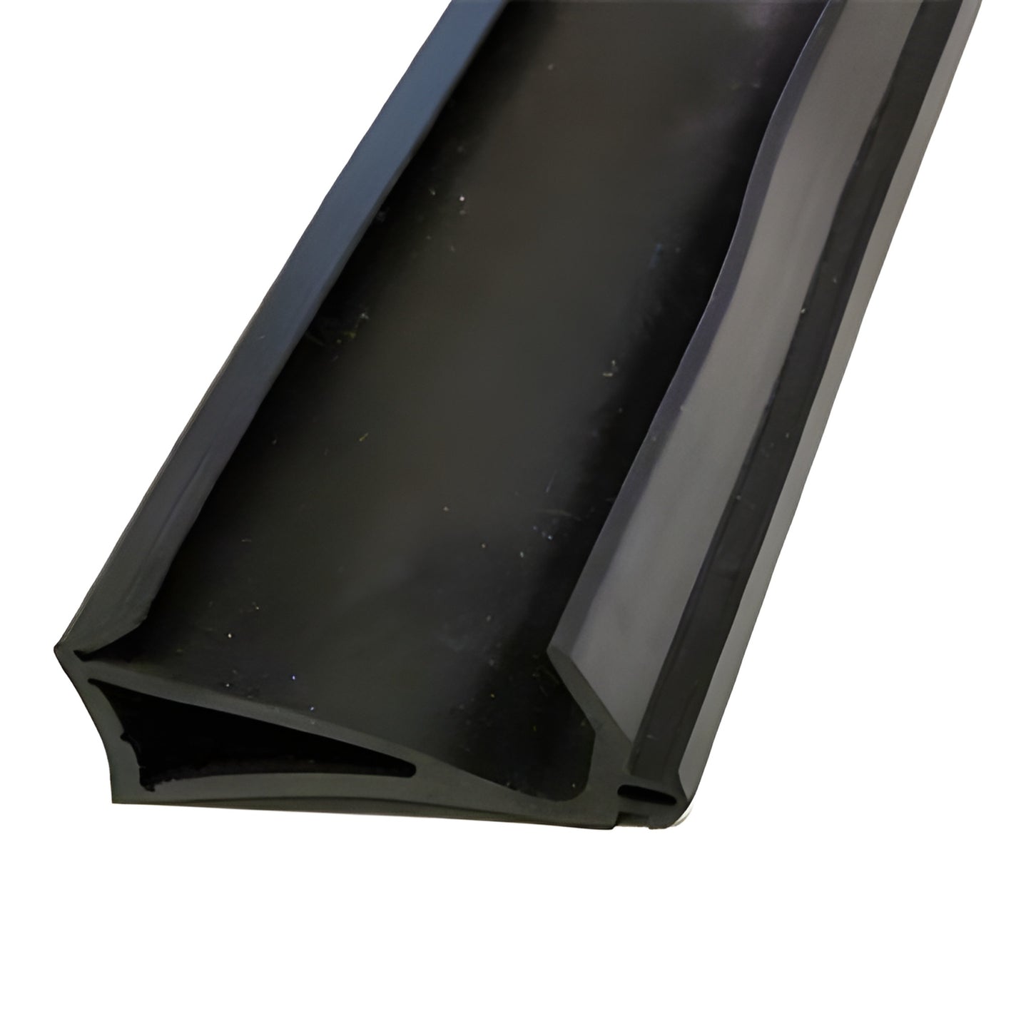 Black CRL NP503 70 durometer rubber weather gasket for 1" (25 mm) exterior glazing, Series 4500 curtain wall.