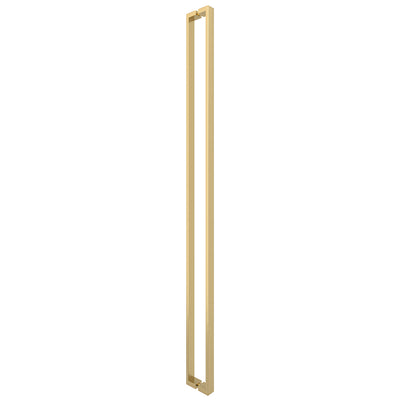 CRL Brushed Bronze 60" Hollow Premium Handle U-Style
