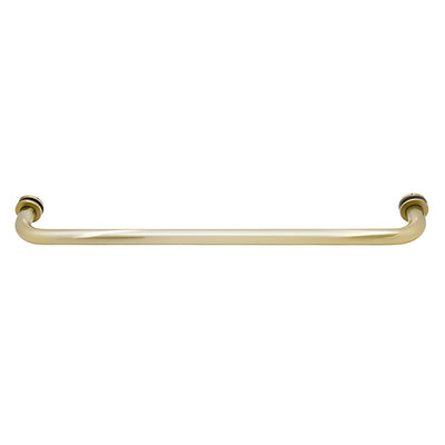 CRL BM Series 18 in Brushed Bronze Single-Sided Tubular Towel Bar