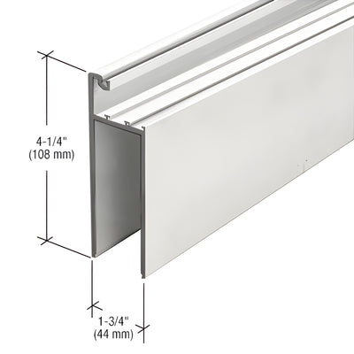 CRL-U.S. Aluminum Door Sill 21'2" White Kynar Paint