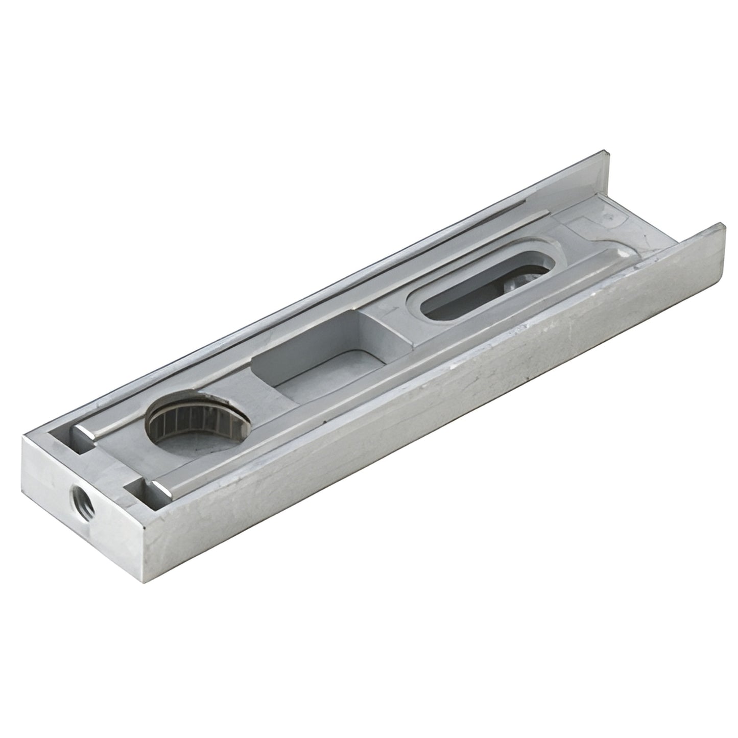 Dormakaba aluminum 15mm top door rail pivot arm for center-hung doors, SKU 8062DA