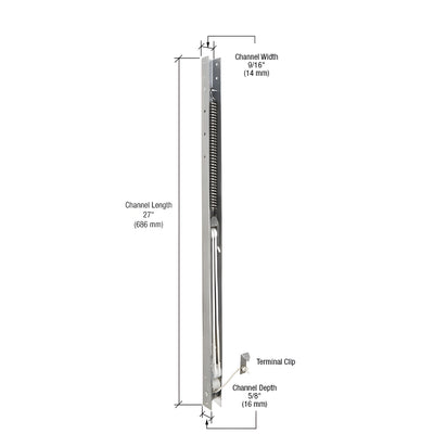 CRL 27in Window Channel Balance Replacement 2620/26-2