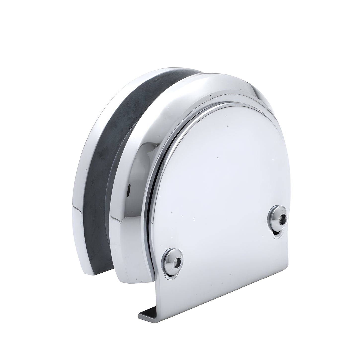 Polished chrome roller for Essence sliding shower door, bottom mount - replacement (SKU BR4CH).