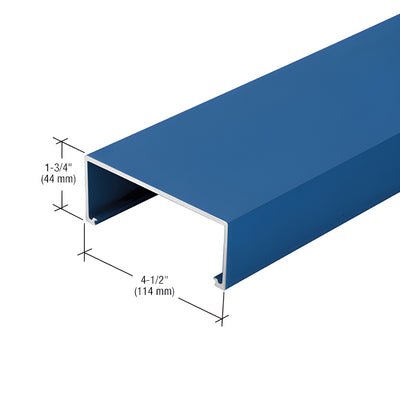 CRL-U.S. Aluminum Center-Hung Door Header 21'4" Custom Paint