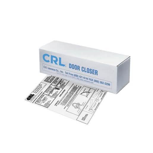 CRL Aluminum Adjustable Surface Mount Door Closer, Spring Power Size 1/2 to 4, Image 2