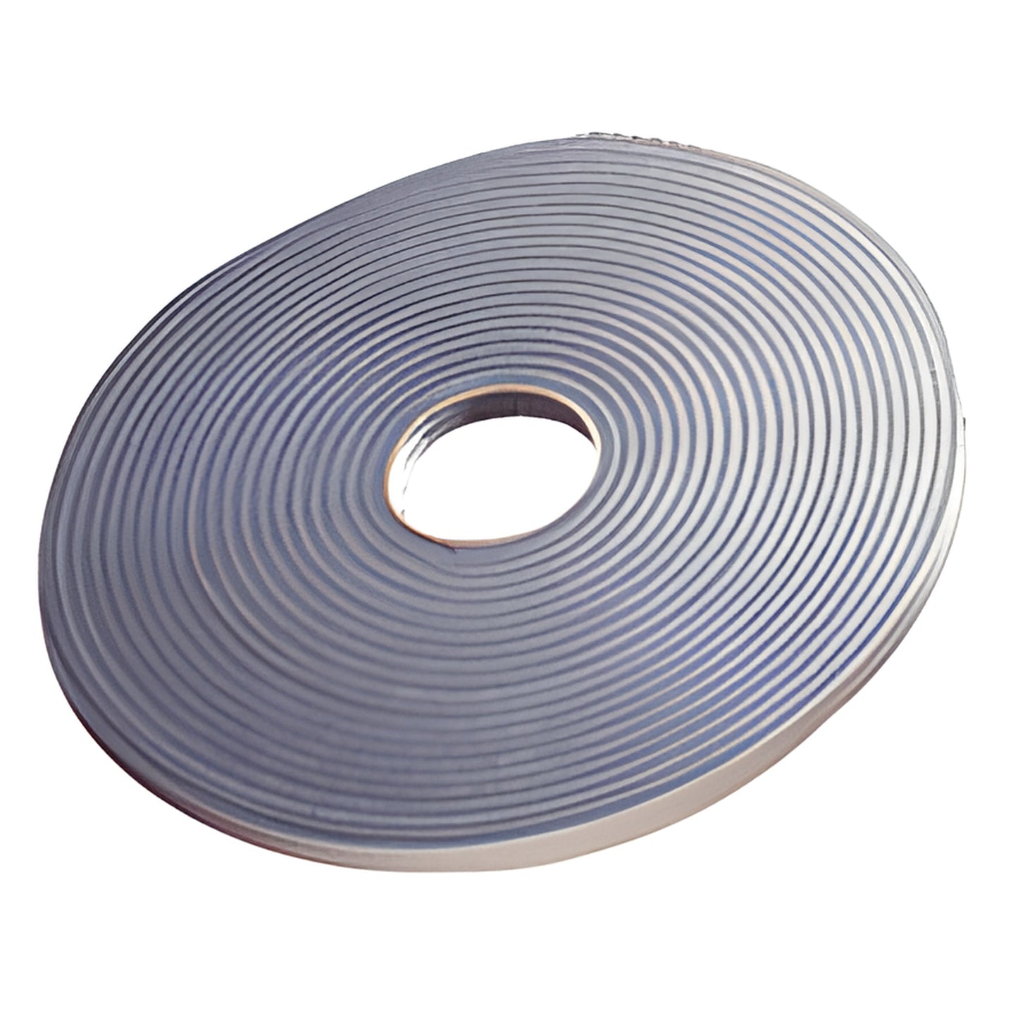 Gray roll of CRL closed-cell foam glazing tape (half-inch width) on a cardboard core.