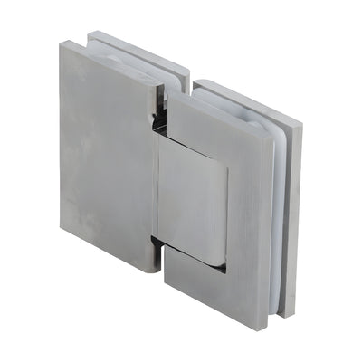 CRL Vernon Satin Nickel 180° Glass-to-Glass Shower Hinge Oil Dynamic