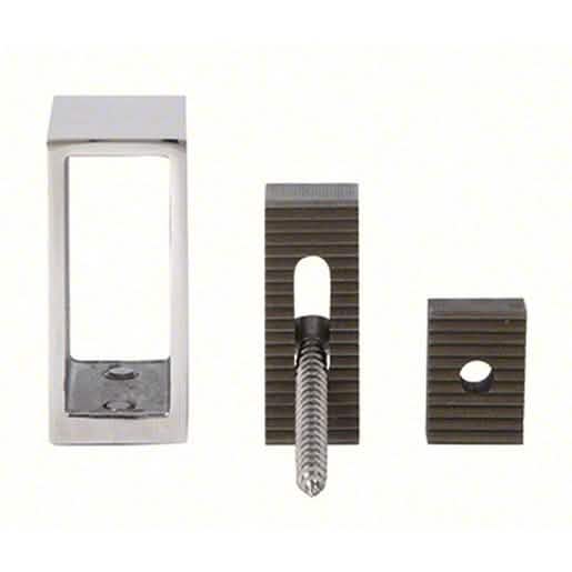 CRL Polished Stainless Track Holder for Wall - SRSER78PS Senior Serenity Sliding System