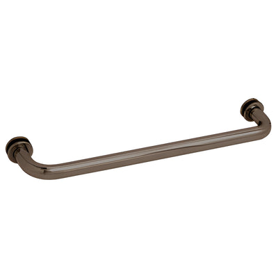 CRL 18 in BM Series Oil-Rubbed Bronze Tubular Single-Sided Towel Bar