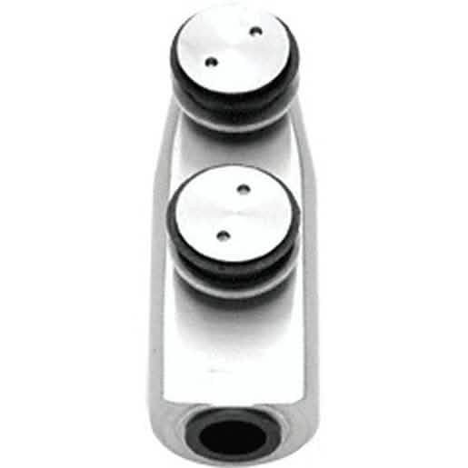 CRL Brushed Stainless Laguna Series Transom Top Pivot Fitting for Glass Doors