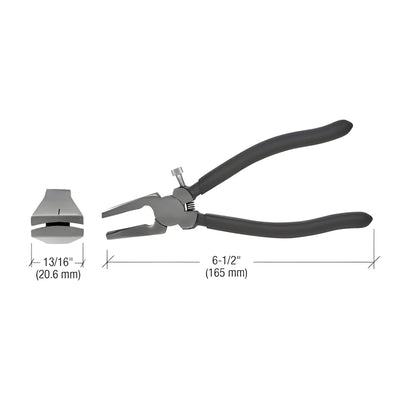 CRL 6.5in Glass Running Pliers – Professional Glass Cutting Tool