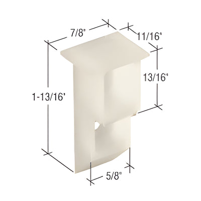 CRL 1-13/16" Nylon Sash Cam