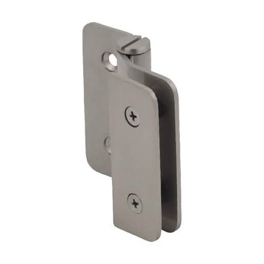 CRL Brushed Nickel Zurich 05 Series Wall Mount Outswing Hinge for sleek door installations