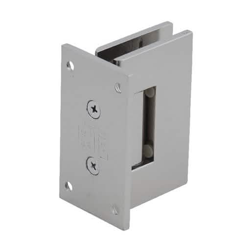CRL Polished Nickel Geneva 037 Series Wall Mount Hinge with Full Back Plate
