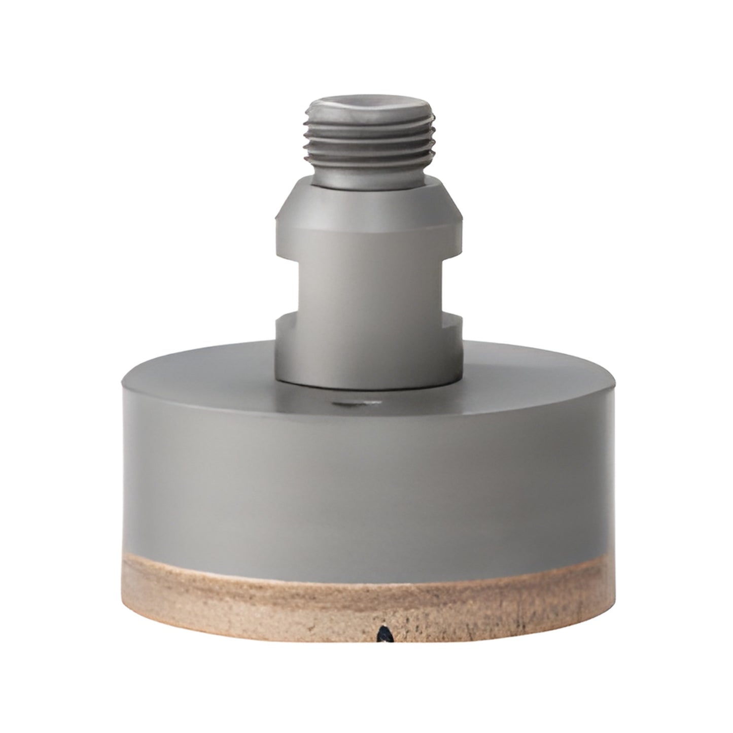 PDT3 metal-bond diamond glass drill, 3 in. diameter, Belgian threaded shank