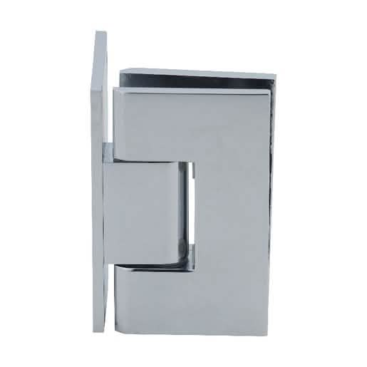 CRL Vienna 044 Series Chrome Wall Mount Hinge with Offset Back Plate for Shower Doors