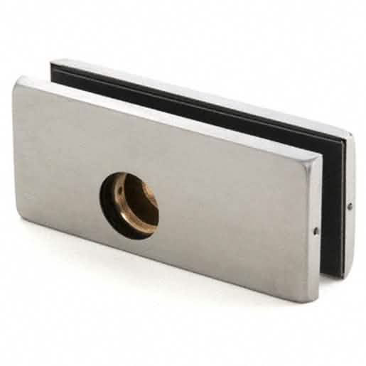 Dormakaba® AR2034 Patch Lock for 3/4" Glass, Brushed Stainless - Secure Your Space
