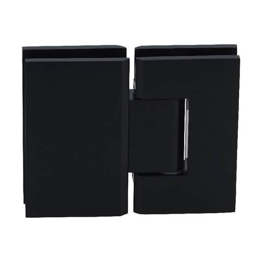 Oil Rubbed Bronze Geneva 180 Glass-to-Glass Hinge for seamless shower door installation.