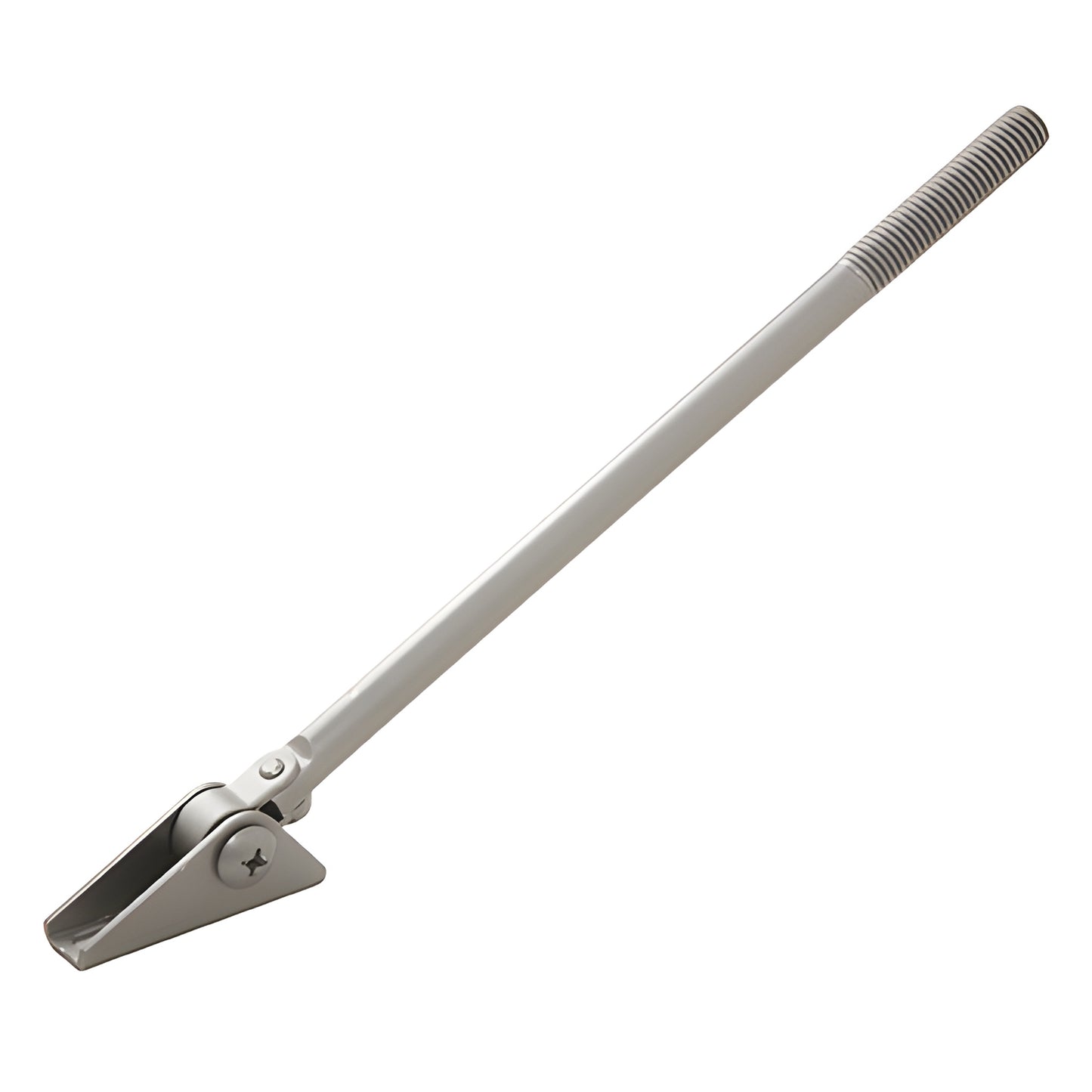 Aluminum extended adjustment rod (SKU DCPH0AXTA) for Posi-Hold door closer arm, fits up to 6" reveal