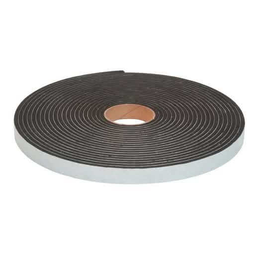CRL Black 1/4" x 1" Norseal® V666 Campermount® Tape - Durable Sealant for Campers